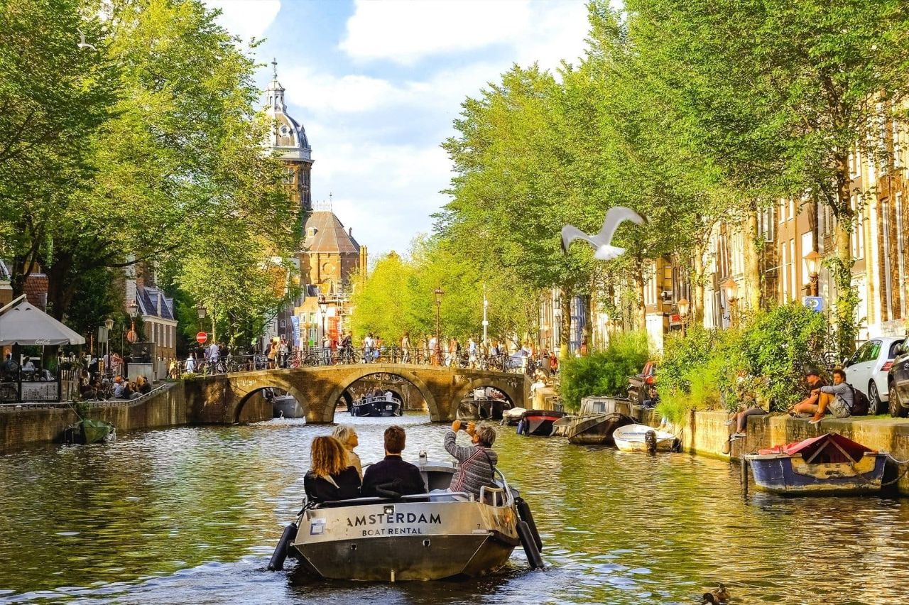 Go for a boat ride in the canals